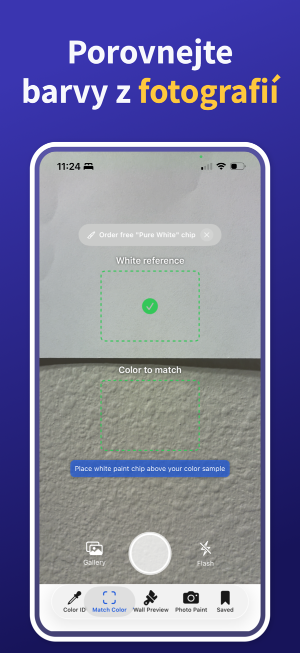 Paint Color Match & Preview manufacturer selection screen