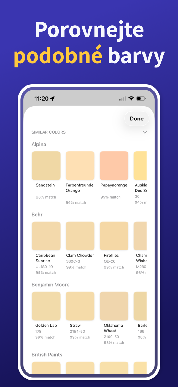 Paint Color Match & Preview additional feature view