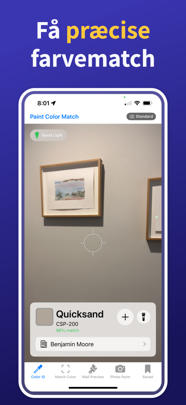 Bedste app til at matche maling screenshot