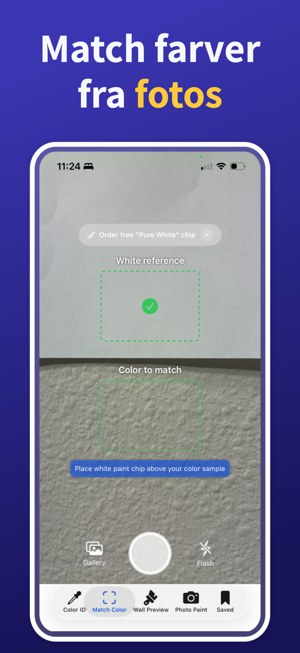 Paint Color Match & Preview manufacturer selection screen