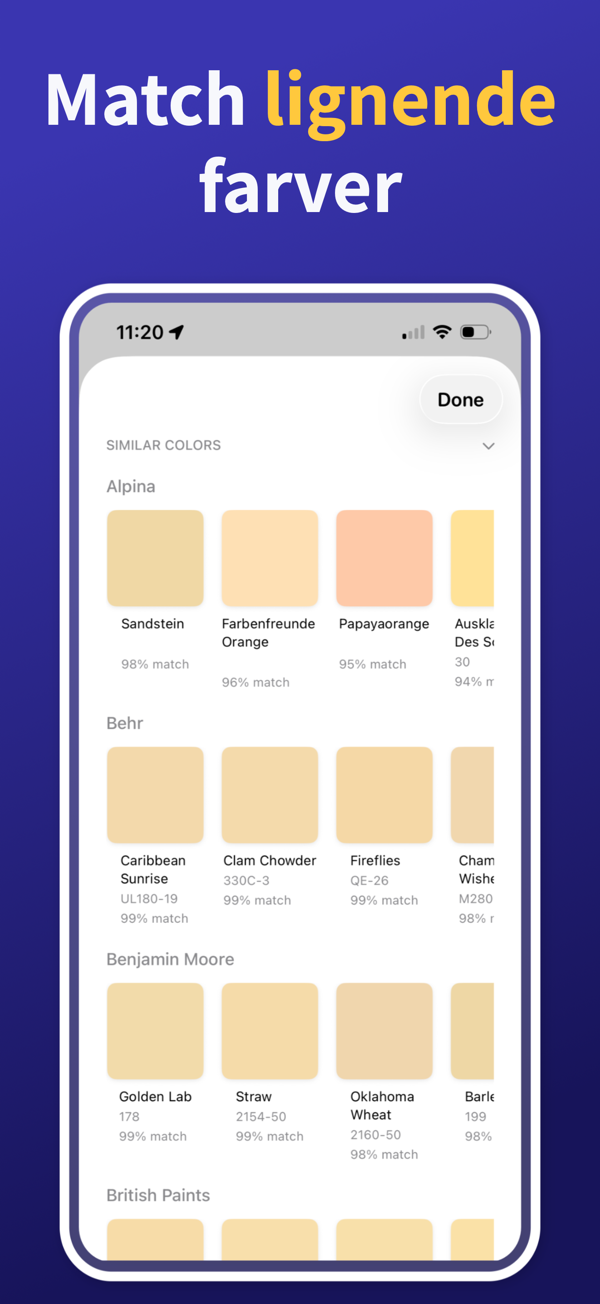 Paint Color Match & Preview additional feature view