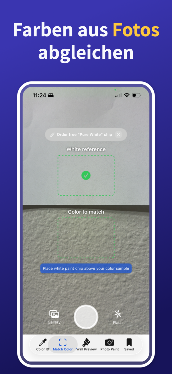 Paint Color Match & Preview manufacturer selection screen
