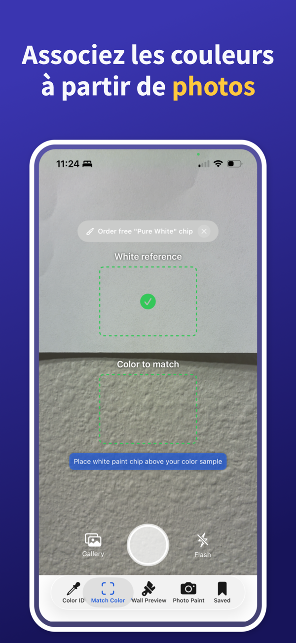 Paint Color Match & Preview manufacturer selection screen