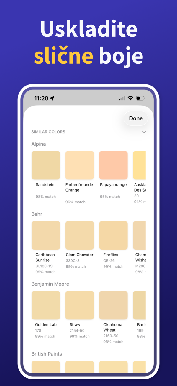 Paint Color Match & Preview additional feature view