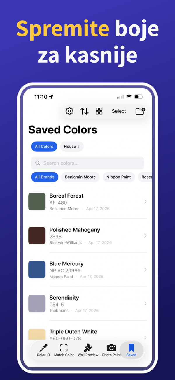 Paint Color Match & Preview additional feature view