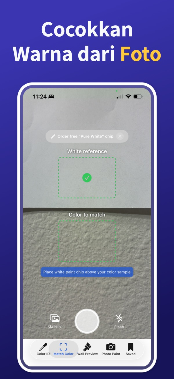 Paint Color Match & Preview manufacturer selection screen