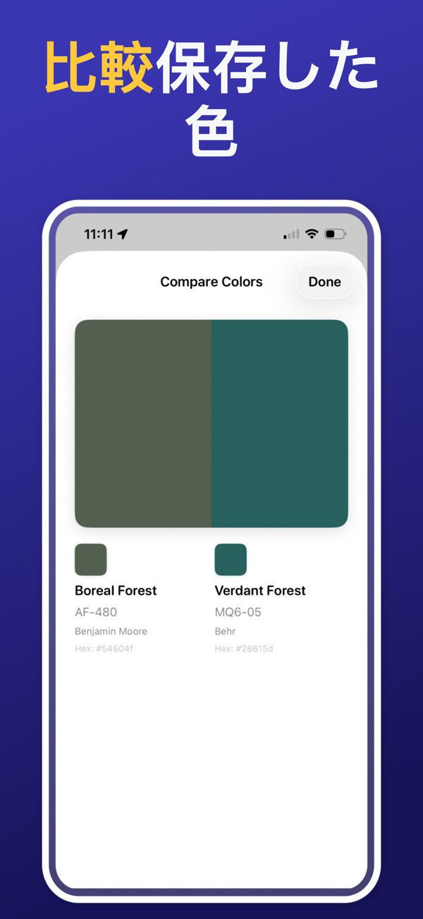Paint Color Match & Preview photo editing feature