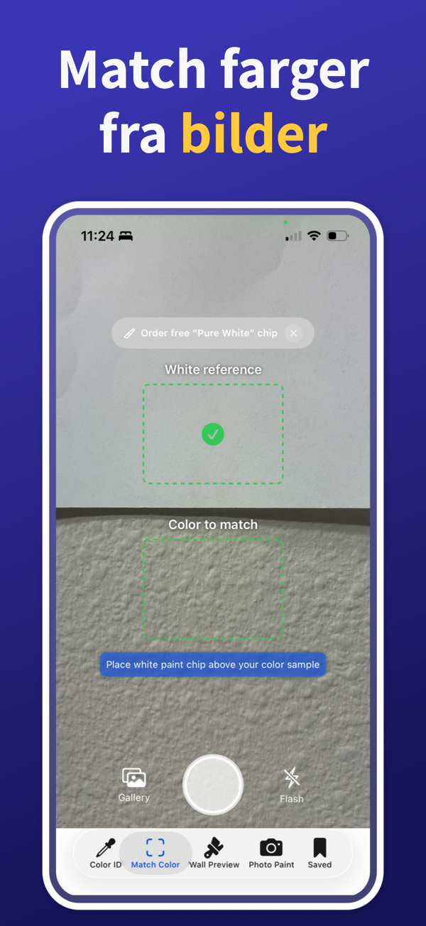 Paint Color Match & Preview manufacturer selection screen