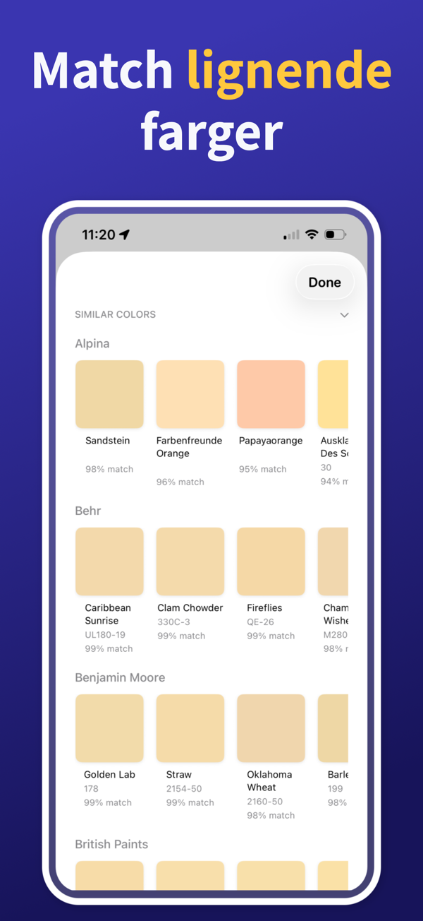 Paint Color Match & Preview additional feature view