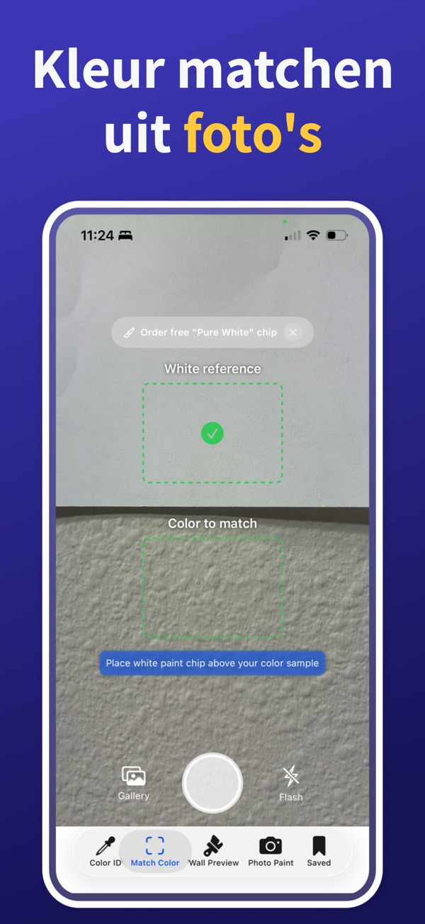 Paint Color Match & Preview manufacturer selection screen