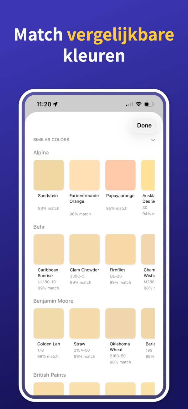 Paint Color Match & Preview additional feature view