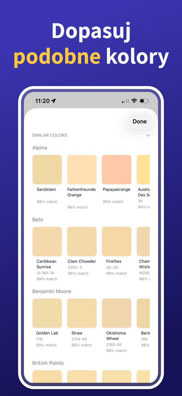 Paint Color Match & Preview additional feature view