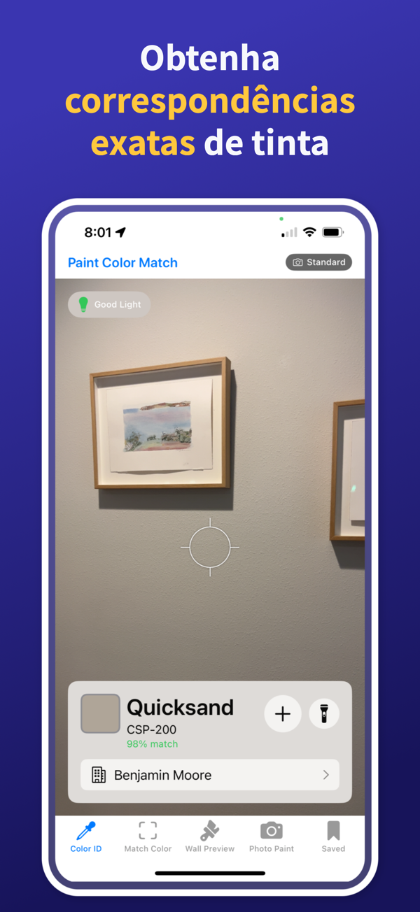 Melhor app para combinar tinta screenshot