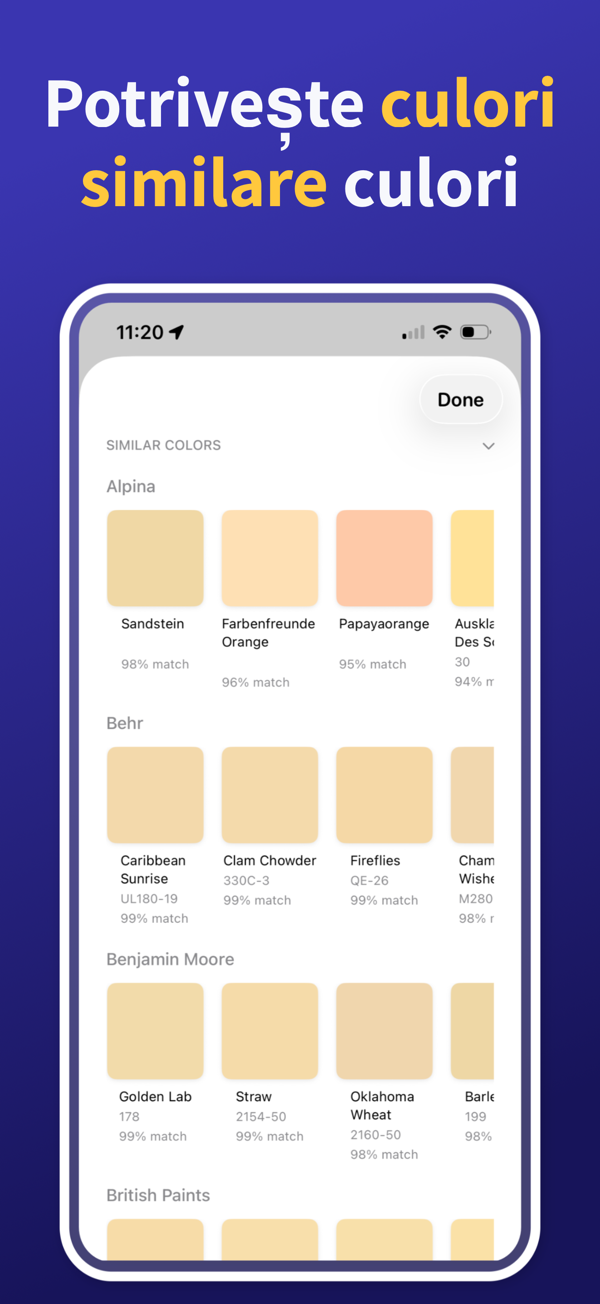 Paint Color Match & Preview additional feature view