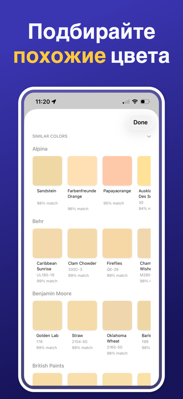 Paint Color Match & Preview additional feature view