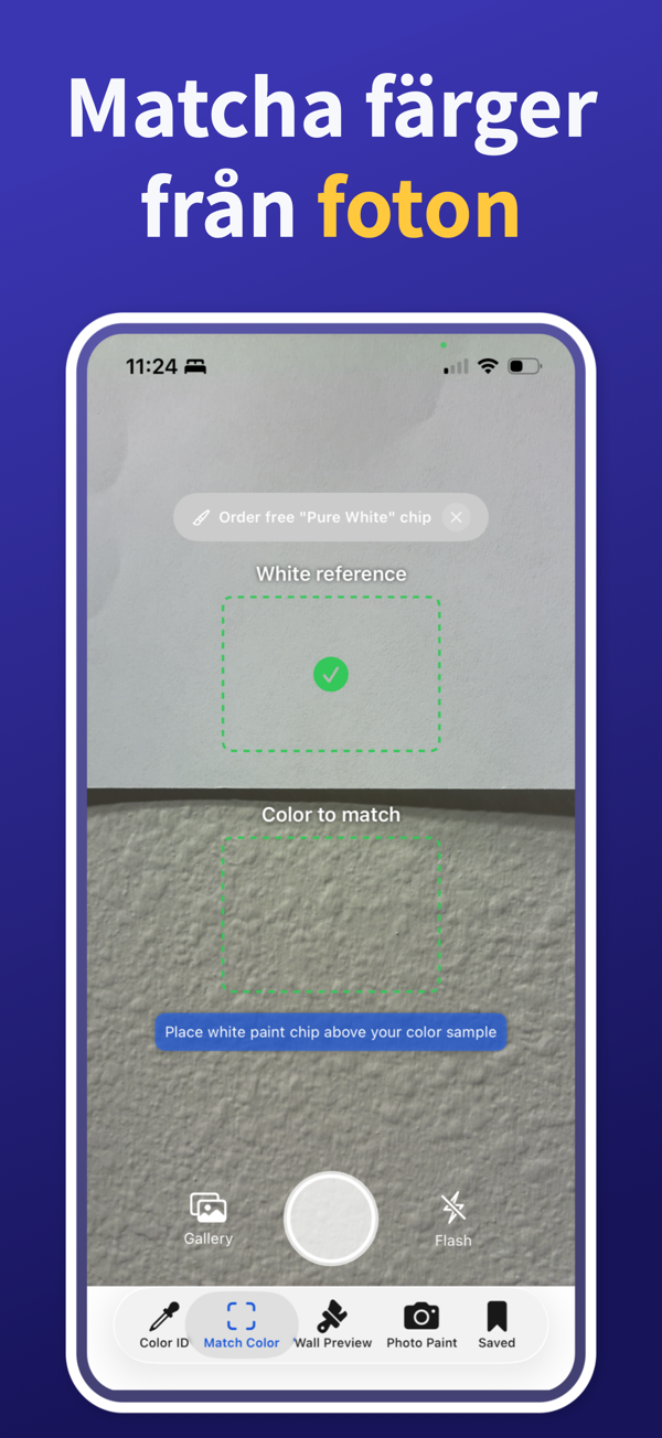 Paint Color Match & Preview manufacturer selection screen