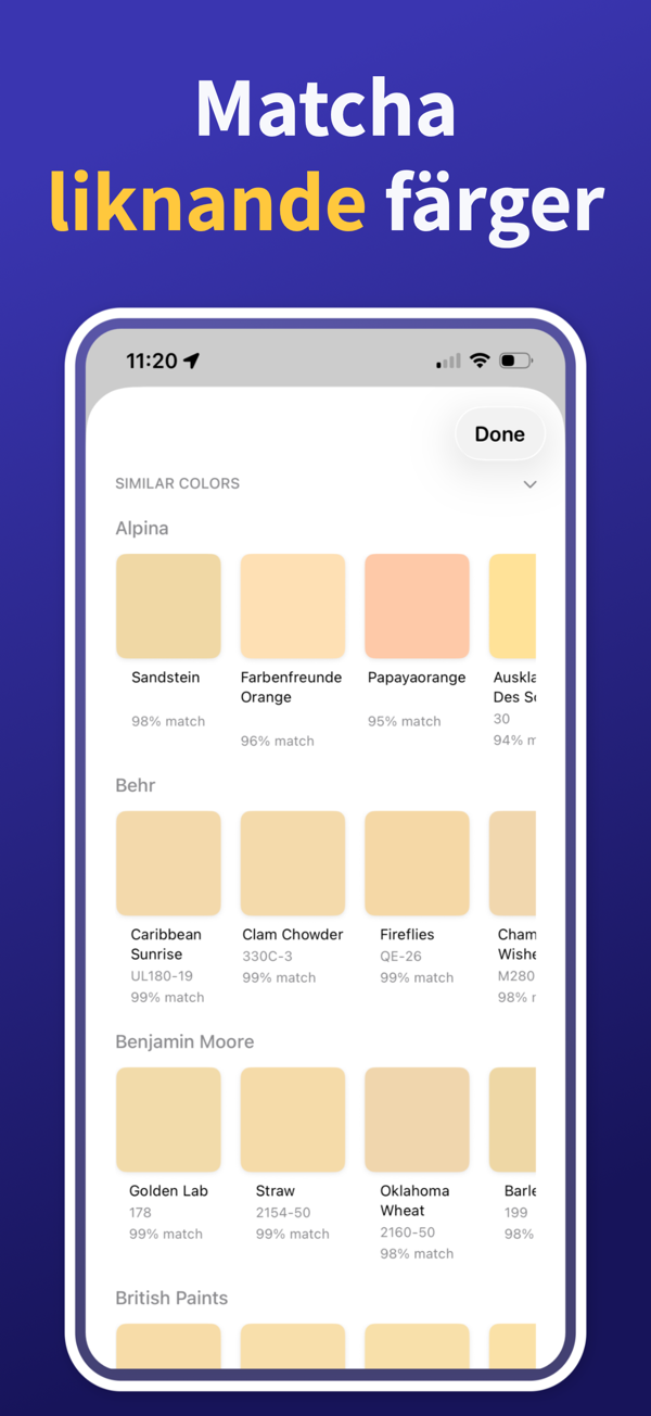 Paint Color Match & Preview additional feature view